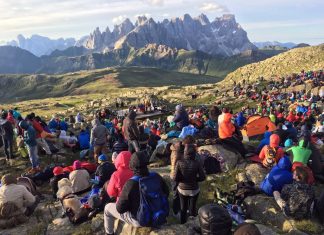 alba delle dolomiti