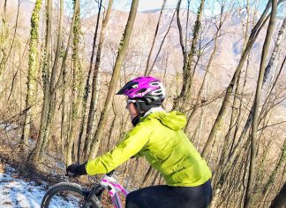 Monte Summano in mountain bike